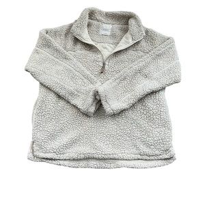 Elodie over sized cream Sherpa